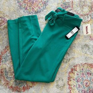 NWT Soho Apparel Green Work Pants / Slacks size Medium